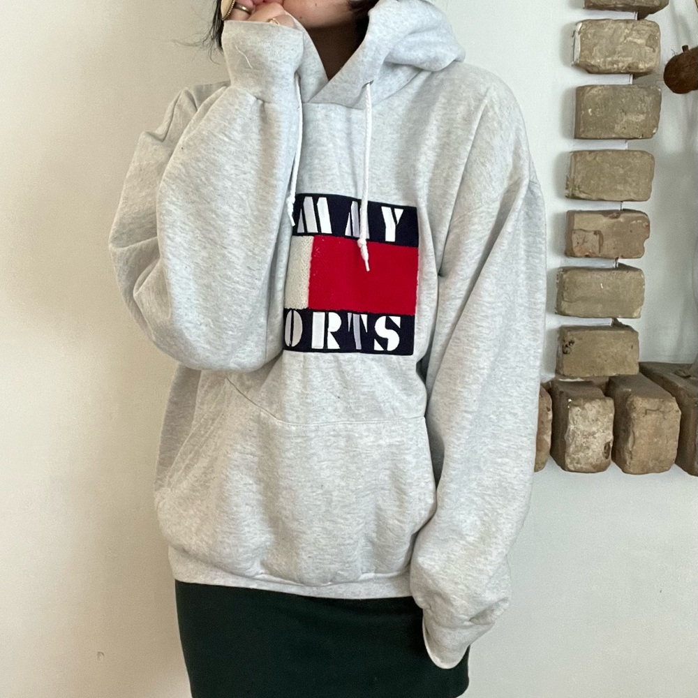 Tommy vintage sweat hoodie❤️‍🔥